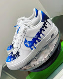 Blu LV Fade Drip Custom AF1