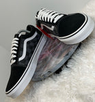 Black LV Damier Vans