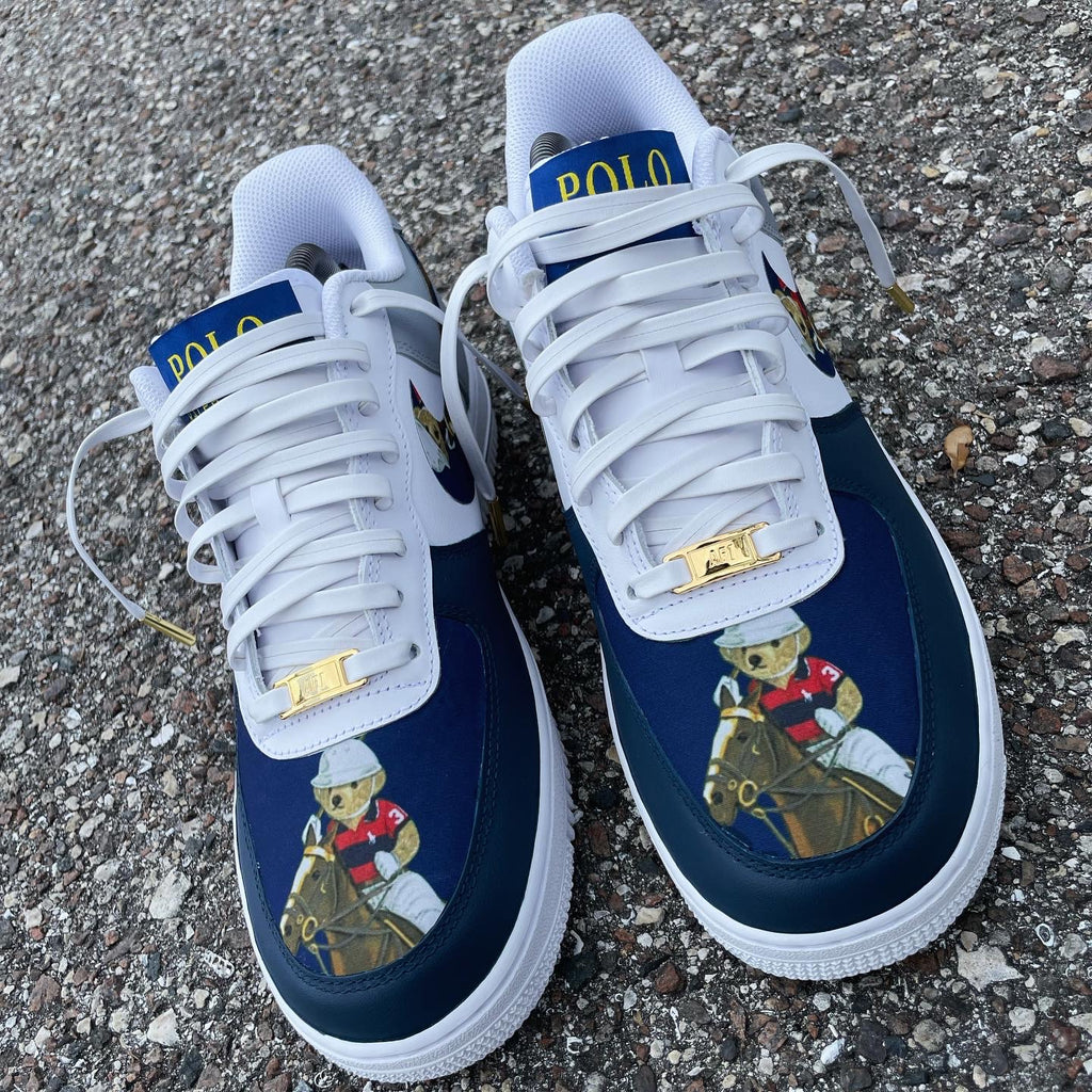 Custom Polo G Lil Capalot Nike Air Force 1 '07 Low - “The Goat” / “Die a  Legend” — Q's Custom Sneakers