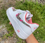 Pink Floral GG AF1