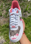 Pink Floral GG AF1